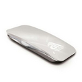 White Light Up Wireless Mouse with Clear Trim